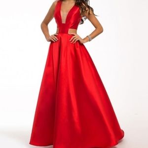 Jovanni Satin Ball/Prom/ or Homecoming gown